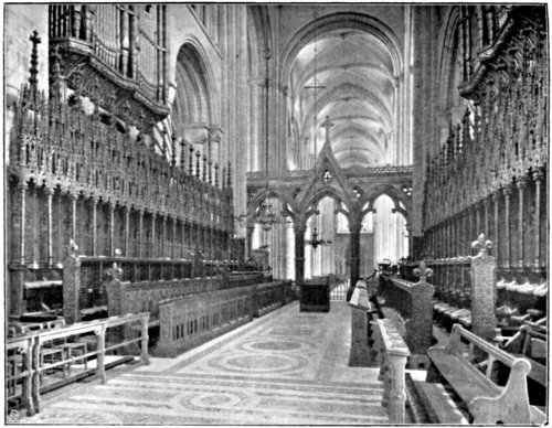 The Choir, looking West.