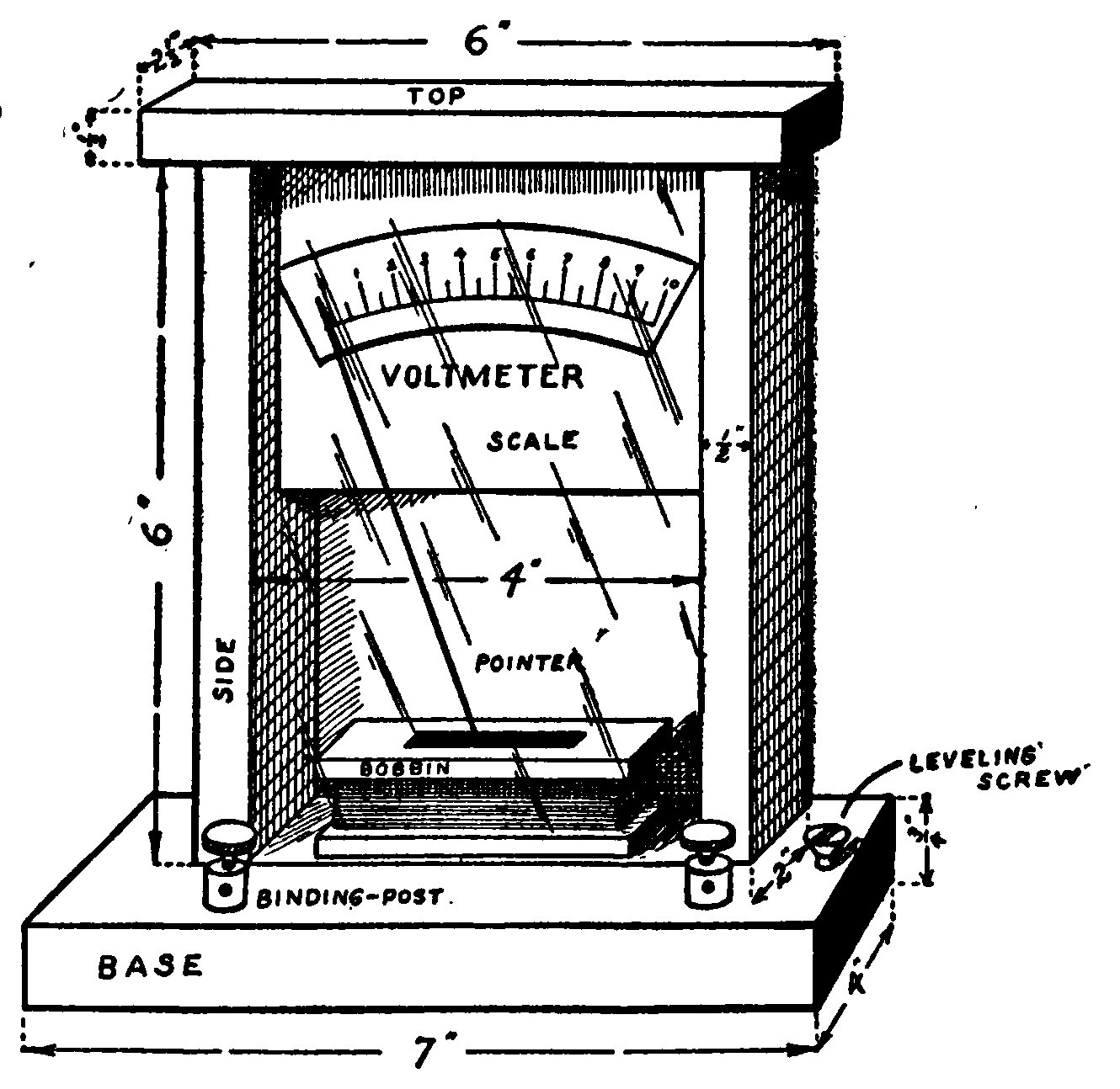 Fig. 108.—Completed Voltmeter.