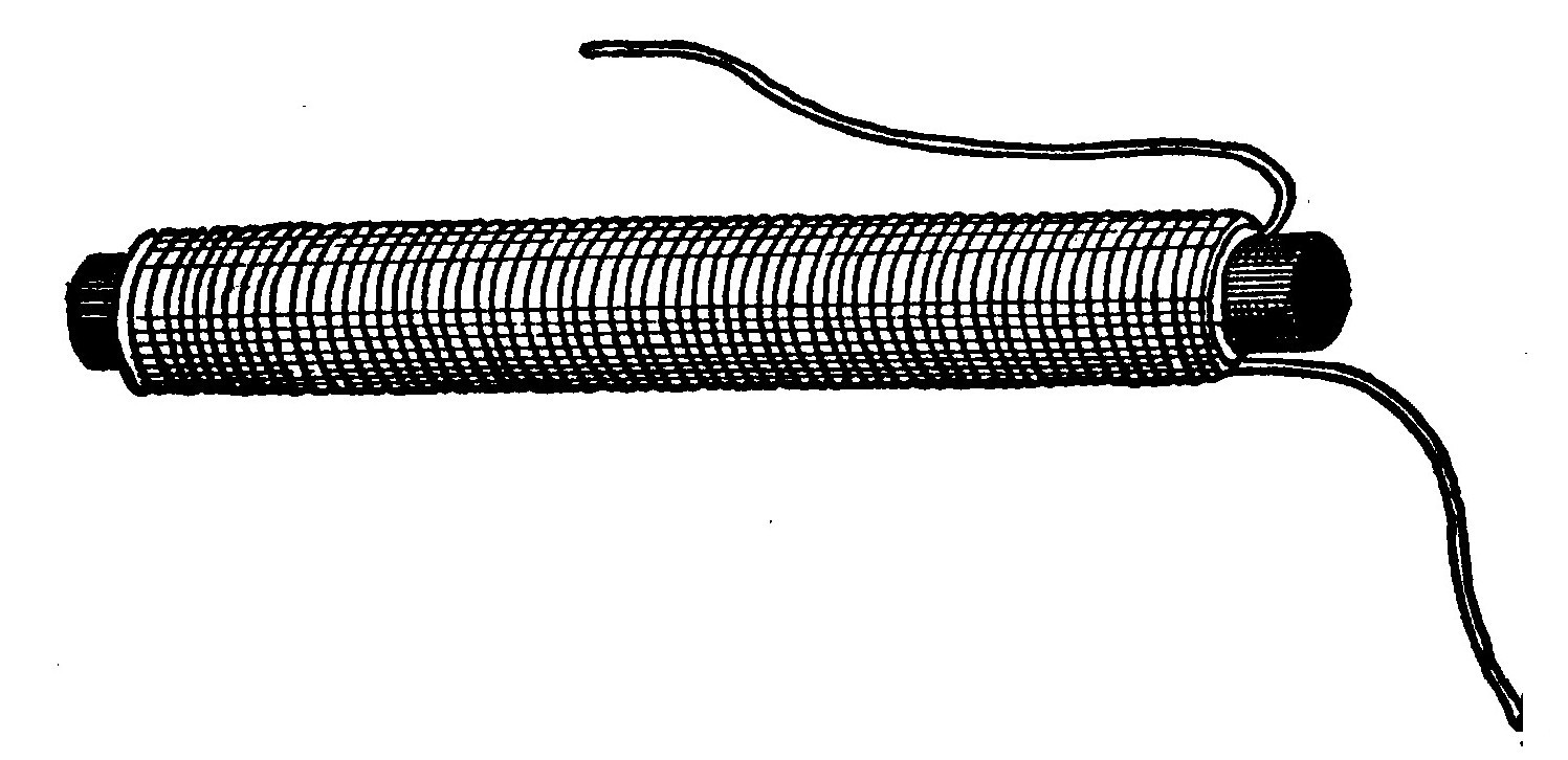 Fig. 160.—Complete Primary Winding and Core.