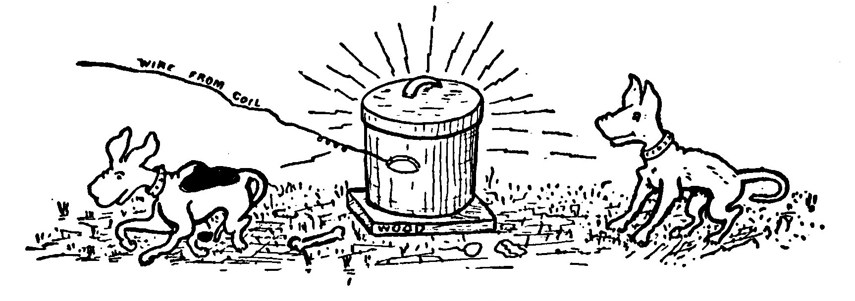 Fig. 170.—An Electrified Garbage-can.