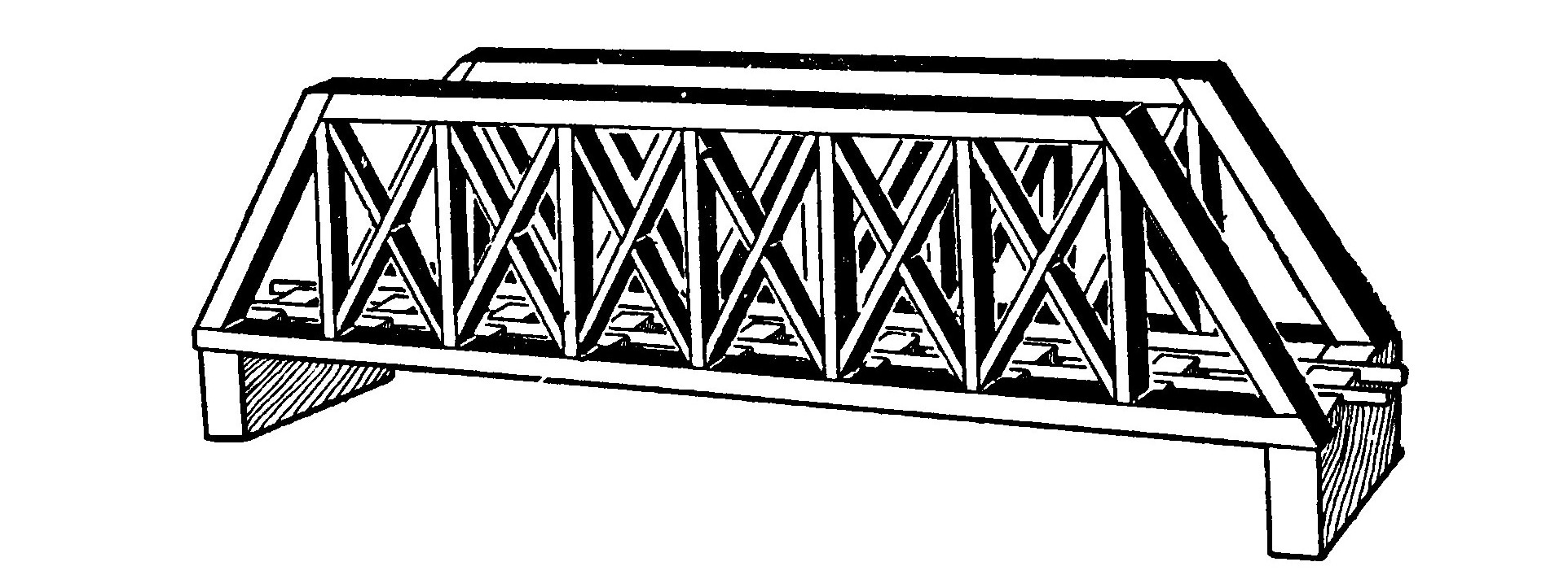 Fig. 279.—A Design for a Railway Bridge.
