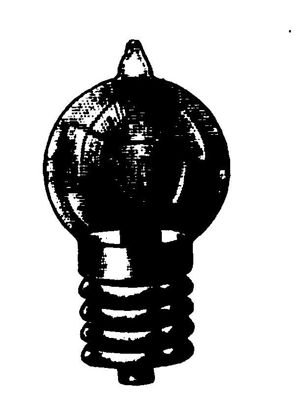Fig. 281.—Miniature Carbon Battery Lamp.