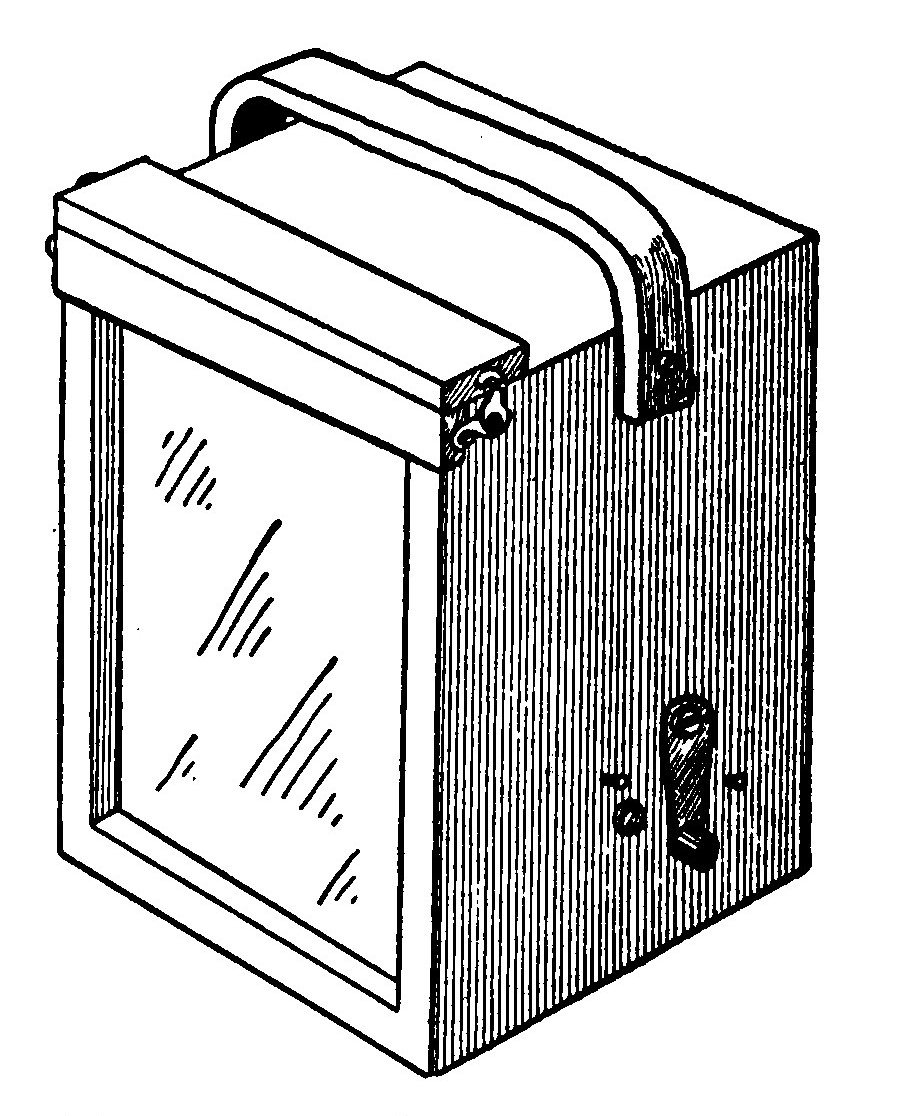 Fig. 296.—An Electric Ruby Lantern.