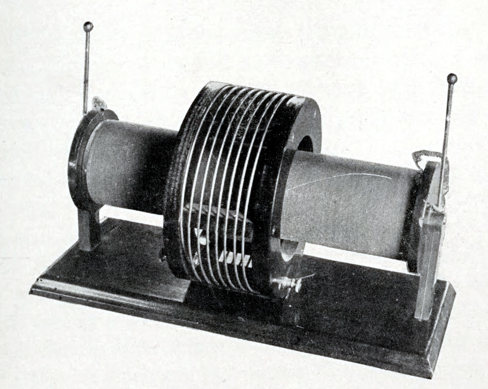 THE TESLA HIGH FREQUENCY COIL.